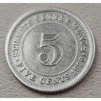 Стрэйт Сеттлмент 5 центов 1926, серебро
