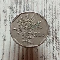 Мальта 50 центов 1992