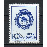 Стандартный выпуск Орден КНДР 1979 год серия из 1 марки