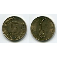 Словения. 5 толаров (2000, XF)