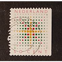 Нидерланды, 1м гаш, декабрьская марка