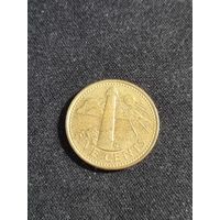 Барбадос 5 центов 1988