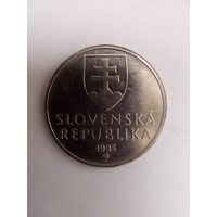 Словакия.5 крон 1995 г