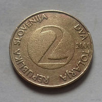 2 толара, Словения 2000 г.