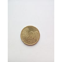 20 евро центов 2002г.(А)Германия