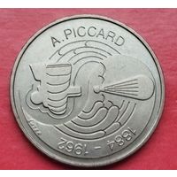 Швейцария 5 франков, 1984. 100 лет со дня рождения Огюста Пикара.