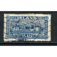 Исландия - 1925 - Местные виды 35А - [Mi.117] - 1 марка. Гашеная.  (Лот 44Df)
