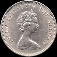 Джерси 5 новых пенсов 1968 г. КМ 32 (11-1)