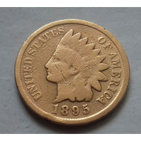 1 цент, США 1895 г., чукча в перьях-1