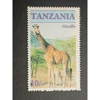 Танзания 1986. Животные, находящиеся под угрозой исчезновения
