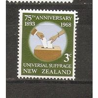 Новая Зеландия 1968 Голосование