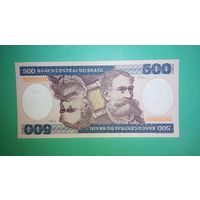 Банкнота 500 крузейро  Бразилия 1981 г.