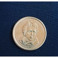 1 доллар   2008  президент США Джексон  Эндрю Andrew Jackson