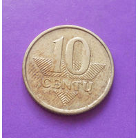 10 центов 2008 Литва #02