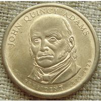 1 доллар 2008 США - Президент США - Джон Куинси Адамс (1825-1829)