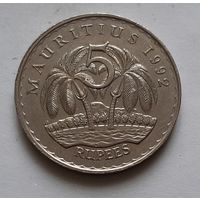 5 рупий 1992 г. Маврикий