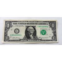 1 доллар США 2017 г.в. CHICAGO ILLINOIS