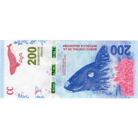 Аргентина, 200 песо, 2016 г., UNC