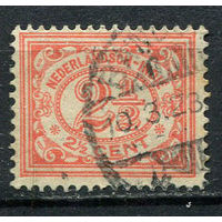Нидерландская Индия - 1922/1925 - Цифры 2 1/2С - [Mi.139] - 1 марка. Гашеная.  (Лот 78EX)-T25P5
