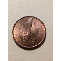 1 цент Нидерланды 1970