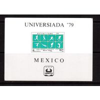Мексика-1979, (Мих.БЛ.25)  **  , Спорт,