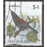 Новая Зеландия. Птицы. Сокол.1986г. Mi#961.
