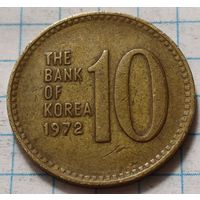 Южная Корея 10 вон, 1972    ( 2-6-2 )