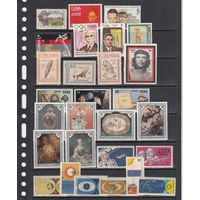 Че Гевара Живопись Космос Персоналии 1965-84 Куба MNH Коллекция 28 м полные серии и одиночки Лот