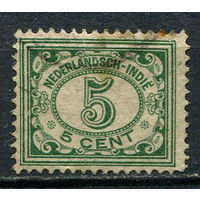 Нидерландская Индия - 1922/1925 - Цифры 5С - [Mi.140] - 1 марка. Гашеная.  (Лот 79EX)-T25P5