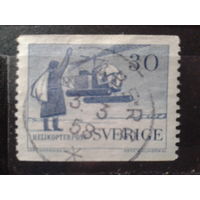 Швеция 1958 Вертолет