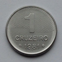 Бразилия 1 крузейро. 1981