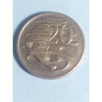 Австралия 20 центов 1996