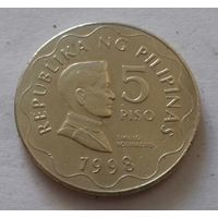 5 писо, Филиппины 1998 г.