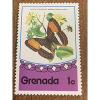 Гренада 1975. Бабочки. Adelpha cytherrea insularis. Марка из серии