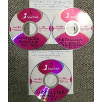 DVD MP3  - METALLICA - полная дискография (1982 - 2023) - original & remastered albums, live, EP & singles, demos, promo's etc., vinyl rip - 3 DVD