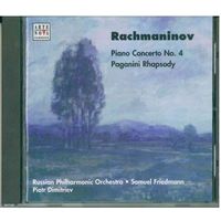 CD S. Rachmaninov - Piano Concerto # 4 / Paganini Rhapsody (2000)