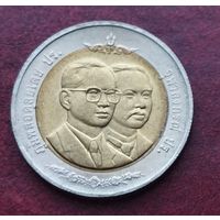 Таиланд 10 бат, 2542 (1999) 125 лет Таможенной службе