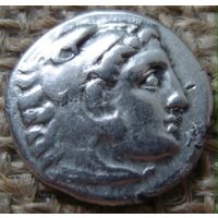 Греция Македония драхма 336-323 г до н.э. Александр Македонский 3,59гр.16,8мм.