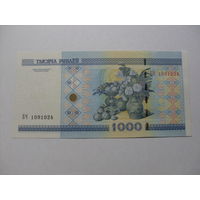 1000 рублей 2000 (11) года. (БЧ) UNC