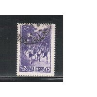 СССР-1948, (Заг.1220(1))   растр ГР, гаш.(1), Спорт