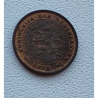 Нидерланды 1/2 цента, 1938 3-5-39