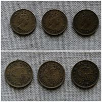 Гонконг 10 центов 1964/1965/1967