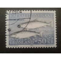 Дания Гренландия 1983 рыбы