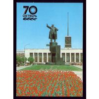 1 календарик Ленинград У финляндского вокзала