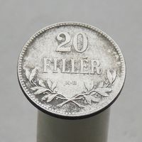 Австро-Венгрия 20 филлеров  1917  (чеканка для Венгрии)