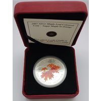 Канада 2007 серебро (1 oz) "Кленовый лист"