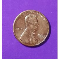 1 цент США 1993 г