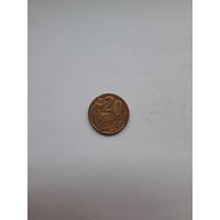 ЮАР 20 центов  2007