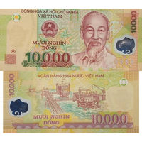 Вьетнам 10000 Донгов 2019  UNC П1-134