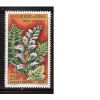 Конго-1963,(Мих.34)  **  , Флора, Цветы